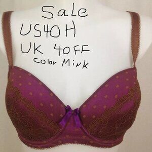 Parfait by Affinitas 2501 Angelina Contour Bra Mink 40FF UK -US 40H NEW
